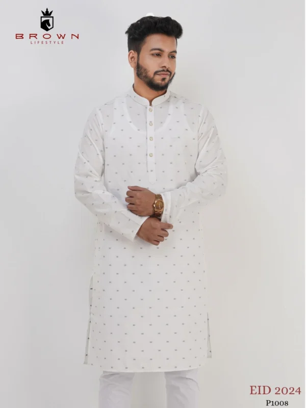 Premium Fitted Design Panjabi